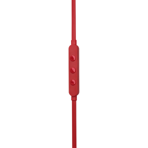 JBL Tune 305C USB - Red - Wired Hi-Res Earbud Headphones - Detailshot 2